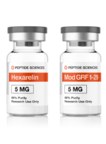 Hexarelin & Mod GRF 1-29 (CJC-1295 no DAC) Blend Peptide For Sale